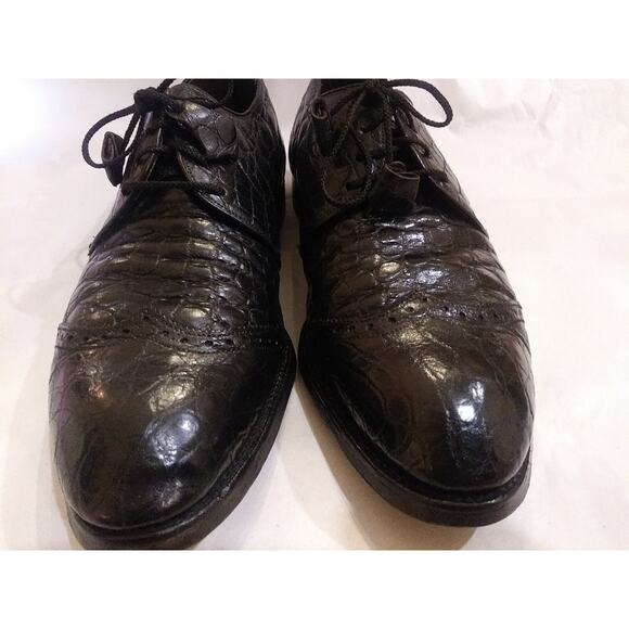 VINTAGE FootJoy Classics Crocodile Leather brogue wingtip Dress shoes Size 11c main image 10